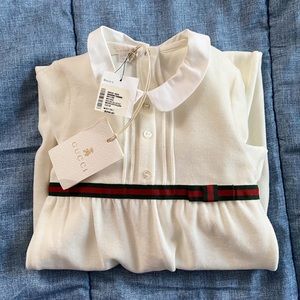 Classic white Gucci sleeper